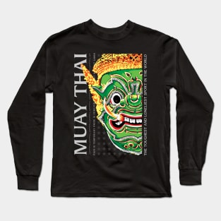 Muay Thai Boxing The Art of Eight Limbs Long Sleeve T-Shirt